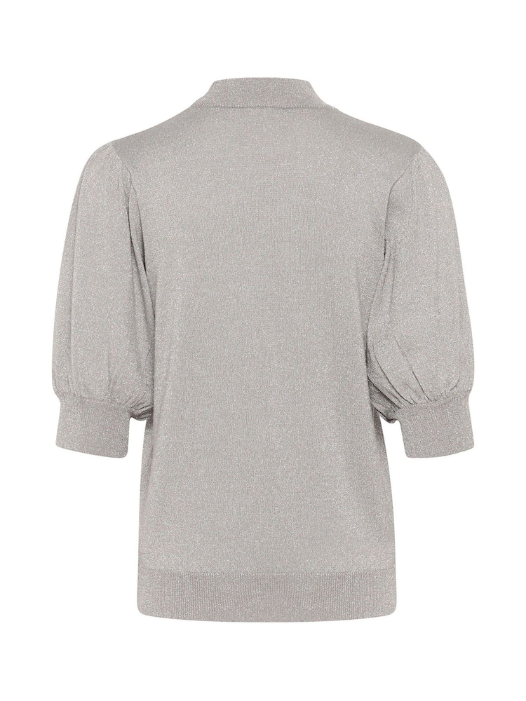 Kaffe Regina Turtleneck Half Sleeve Pullover - Image 4 of 4