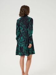 Kaffe KAisa Above Knee Long Sleeve Shirt Dress - Image 3 of 5