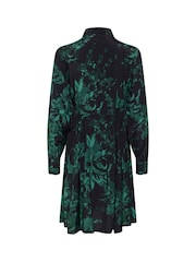 Kaffe KAisa Above Knee Long Sleeve Shirt Dress - Image 5 of 5