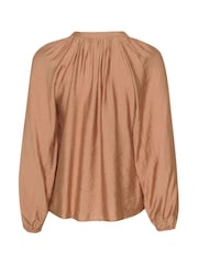 Cream CRMila Long Sleeve Brown Blouse - Image 6 of 6