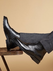 Jones Bootmaker Fletcher Leather Black Boots - Image 1 of 6