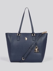 U.S. Polo Assn. Blue Womens Jones Shopper Bag - Image 4 of 6