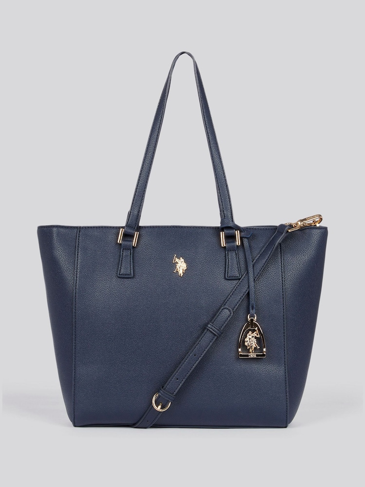 Blauw - U.S. Polo Assn. Womens Jones Shopper Bag - Image 4 of 6