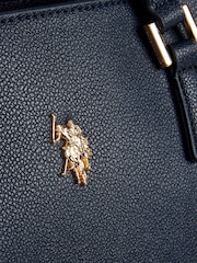 U.S. Polo Assn. Blue Womens Jones Shopper Bag - Image 5 of 6