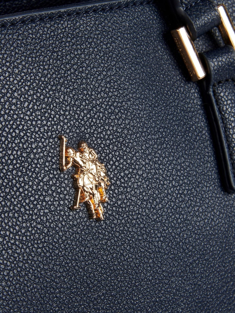 Blauw - U.S. Polo Assn. Womens Jones Shopper Bag - Image 5 of 6