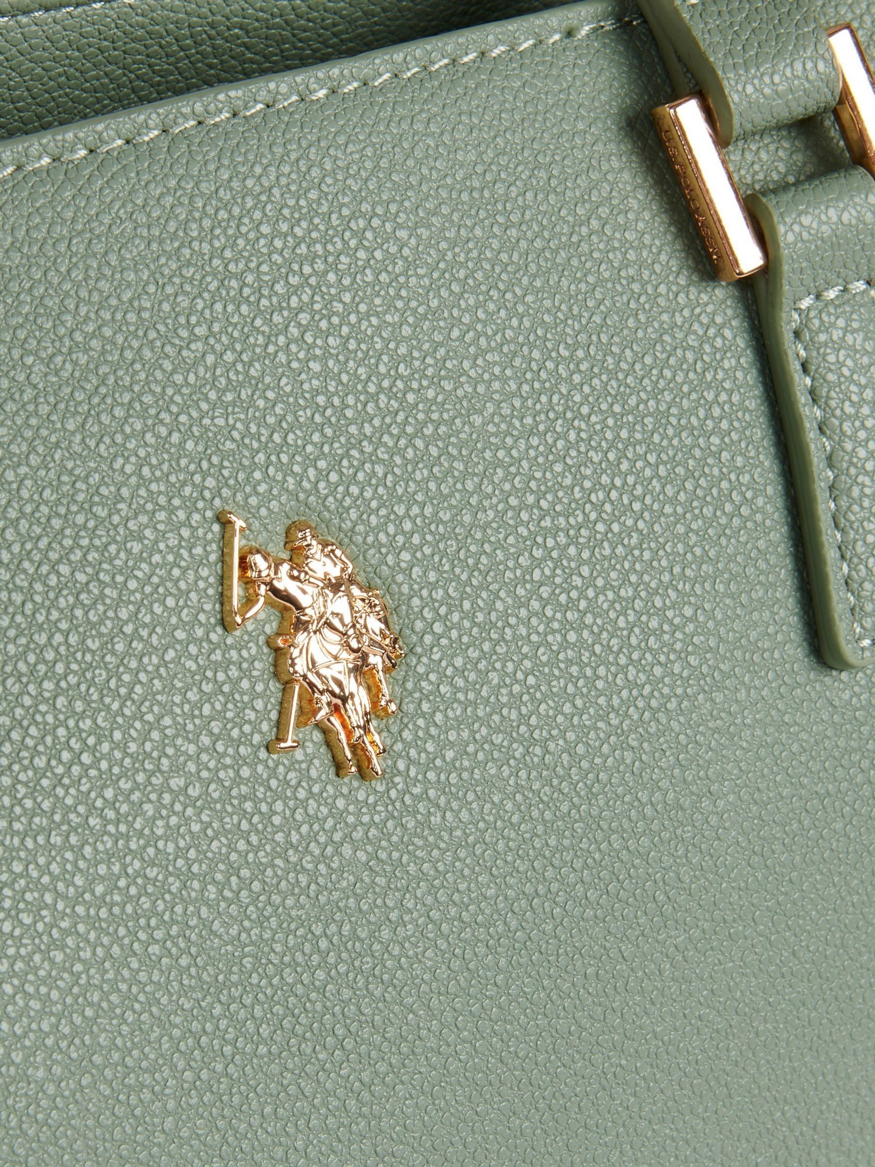 Buy U.S. Polo Assn. Green Womens Jones Shopper Bag from Next USA