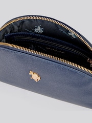 U.S. Polo Assn. Blue Womens Jones Round Make Up"/" Beauty Bag - Image 6 of 6