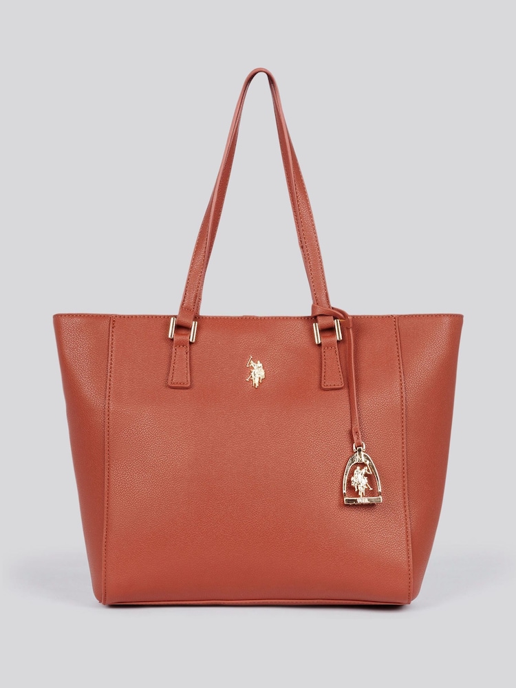 U.S. Polo Assn. Brown Womens Jones Shopper Bag - Image 1 of 6
