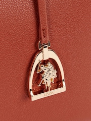 U.S. Polo Assn. Brown Womens Jones Shopper Bag - Image 6 of 6