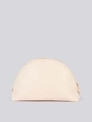 U.S. Polo Assn. Cream Womens Jones Round Make Up"/" Beauty Bag - Image 3 of 6