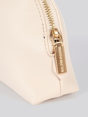 U.S. Polo Assn. Cream Womens Jones Round Make Up"/" Beauty Bag - Image 5 of 6