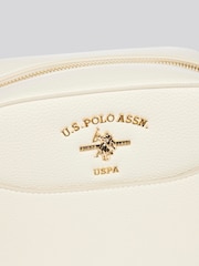 U.S. Polo Assn. Cream Womens Stanford Small Cross-Body Bag - Image 5 of 6