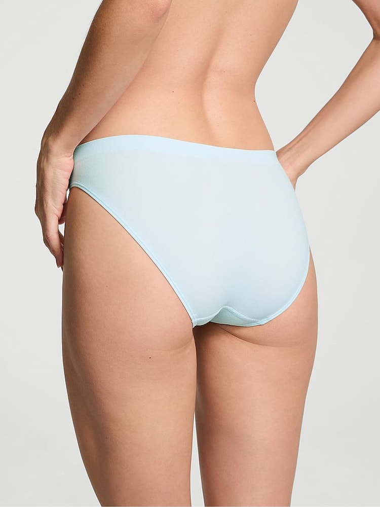 Victoria's Secret Soft Sky Blue Bikini Knickers - Image 2 of 3
