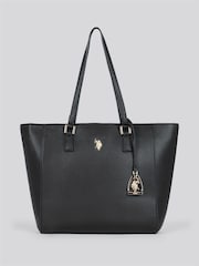 U.S. Polo Assn. Black Womens Jones Shopper Bag - Image 1 of 6