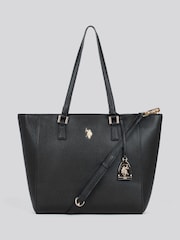 U.S. Polo Assn. Black Womens Jones Shopper Bag - Image 4 of 6