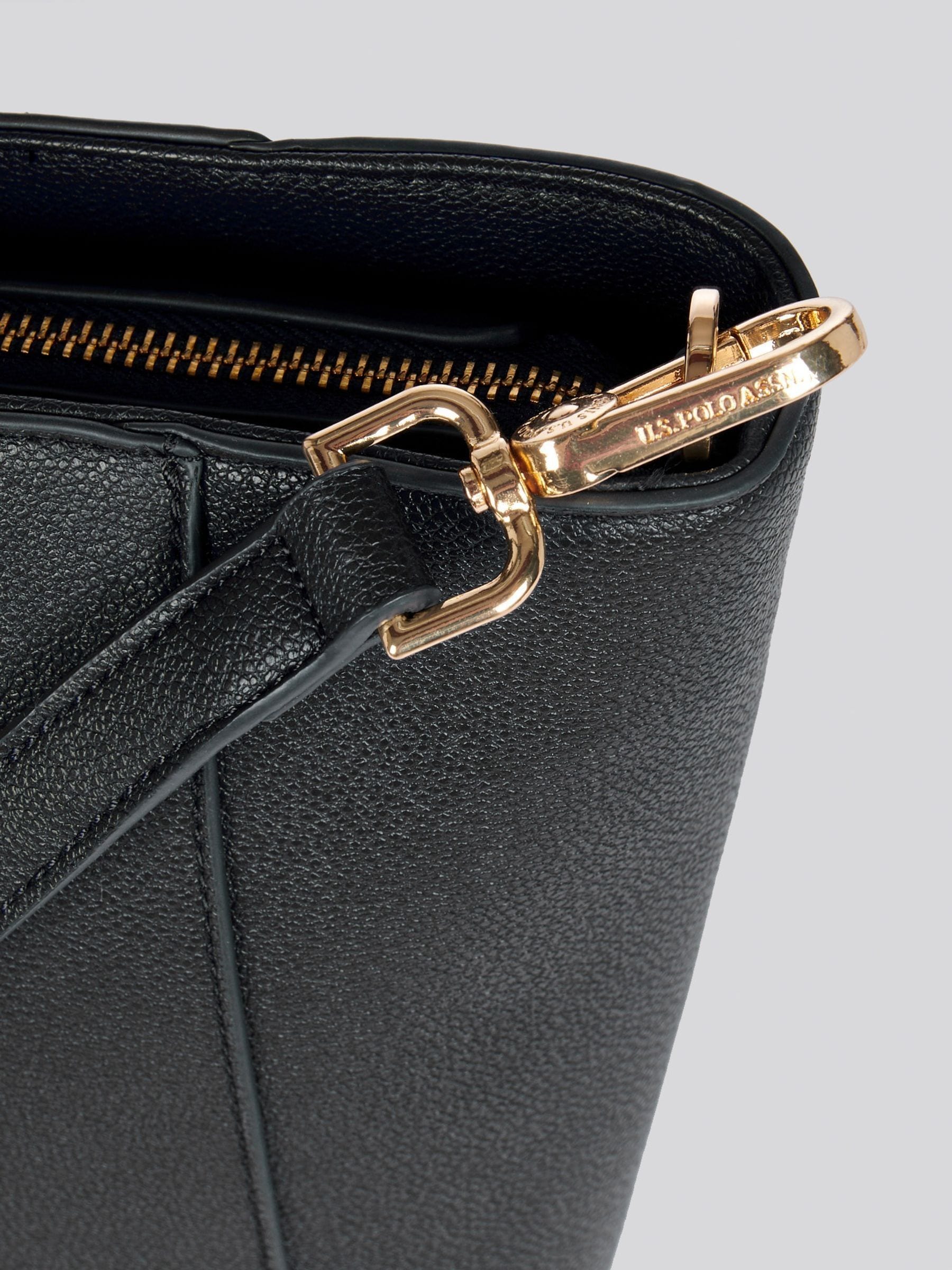 Buy U.S. Polo Assn. Black Womens Jones Shopper Bag from Next USA