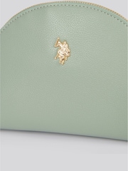 U.S. Polo Assn. Green Womens Jones Round Make Up"/" Beauty Bag - Image 4 of 6