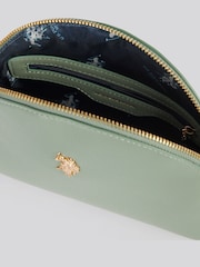 U.S. Polo Assn. Green Womens Jones Round Make Up"/" Beauty Bag - Image 6 of 6