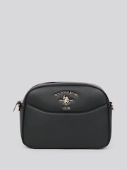 U.S. Polo Assn. Black Womens Stanford Small Cross-Body Bag - Image 1 of 6