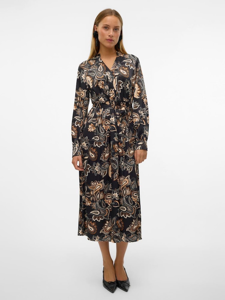 VERO MODA Shirt Dress In All Over Paisley Print - Изображение 1 из 5