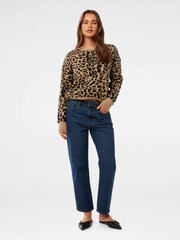 Forever New Natural Enola Patterned Knit Jumper - Image 5 of 5