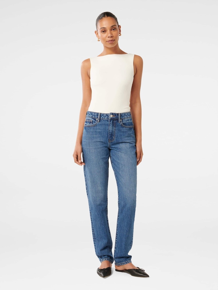 Forever New Slim Paris v ravnem kroju; z ravnimi hlačnicami 100% Cotton Jeans - Slika 5 iz 5 Forever New Slim Paris v ravnem kroju; z ravnimi hlačnicami 100% Cotton Jeans - Slika 5 iz 5