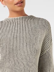 Forever New Black Robin Striped Jumper - Image 3 of 5