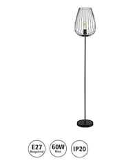 Eglo Black Newtown Caged Floor Lamp - Image 5 of 5