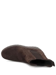 Smeđa - Jones Bootmaker Marbella Kožne čizme na platformi za gležnjeve - Slika 5 od 6