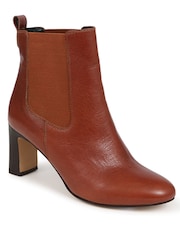 Jones Bootmaker Kalista Heeled Brown Boots - Image 3 of 7