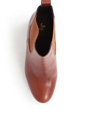 Jones Bootmaker Kalista Heeled Brown Boots - Image 5 of 7