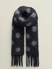 Hobbs Grey Mona Winter Scarf - Image 1 of 3