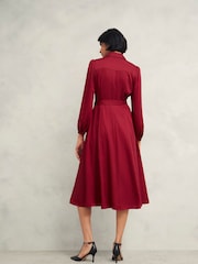 Hobbs Red Petite Yvonne Dress - Image 2 of 5