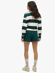 Superdry Green Athletic Ess Graphic 100% Cotton Short - Image 2 of 8