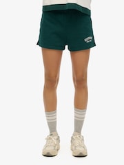Superdry Green Athletic Ess Graphic 100% Cotton Short - Image 5 of 8