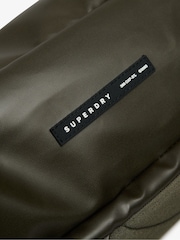 Superdry Green Tarp 100% Cotton Backpack - Image 2 of 7