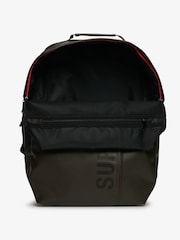 Superdry Green Tarp 100% Cotton Backpack - Image 7 of 7