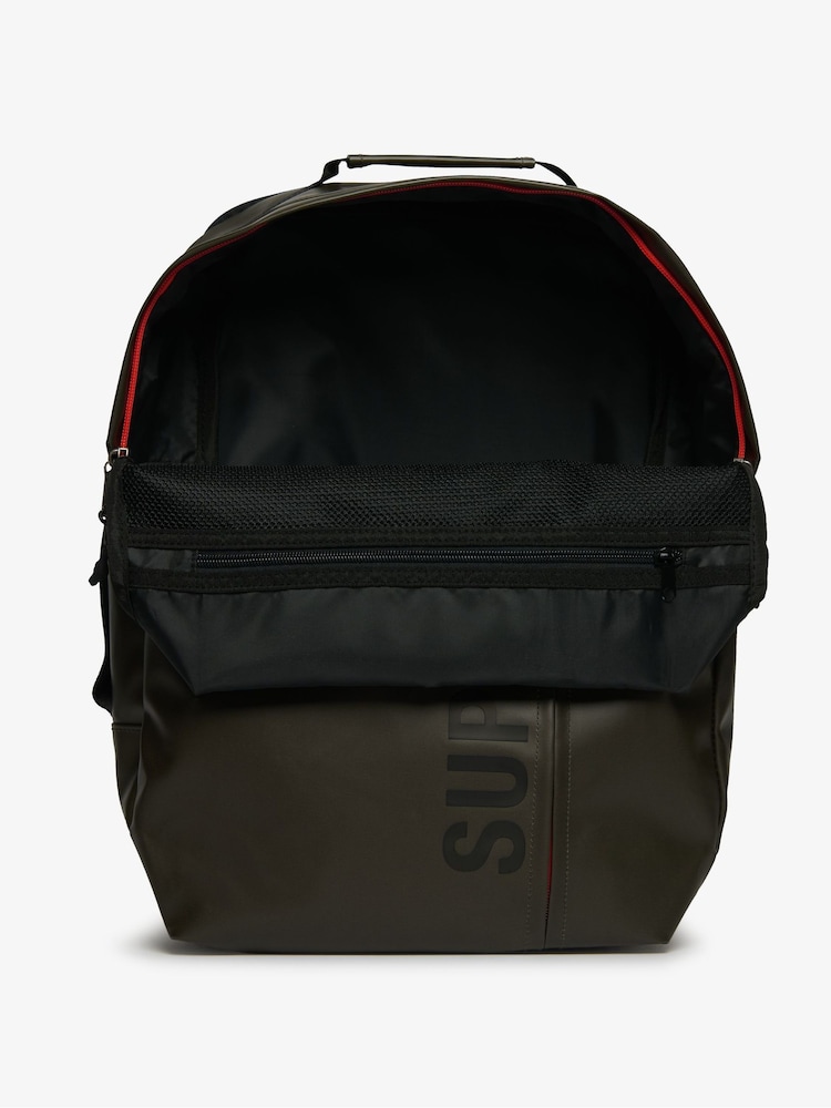 Superdry Green Tarp Backpack - Image 7 of 7 Superdry Green Tarp Backpack - Image 7 of 7