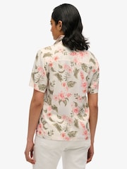 Superdry Cream Beach Resort Shirt - Image 2 of 6