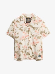 Superdry Cream Beach Resort Shirt - Image 5 of 6