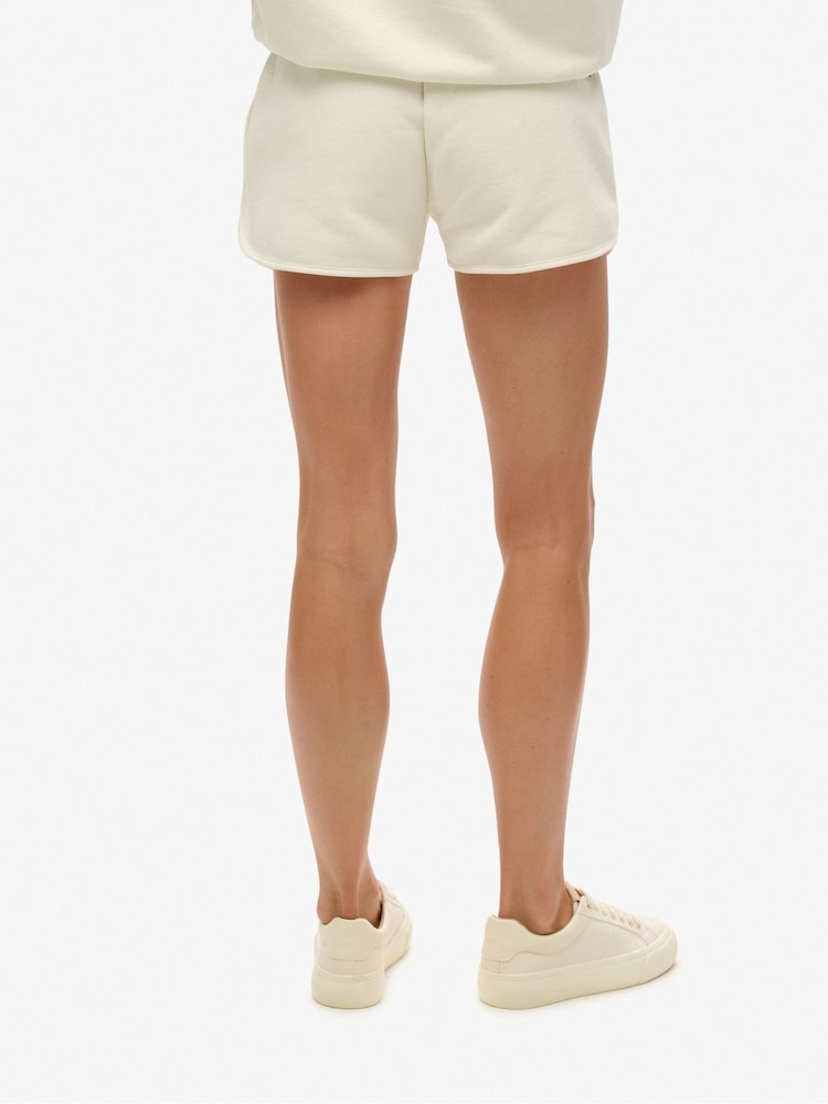 Wit - Superdry Country Club Racer Shorts - Image 5 of 7