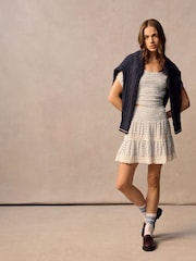 Superdry Smocked Woven Top - Image 5 of 8