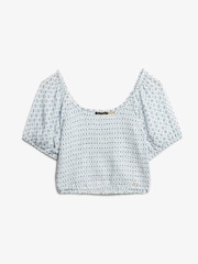 Superdry Smocked Woven Top - Image 7 of 8