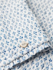Superdry Smocked Woven Top - Image 8 of 8