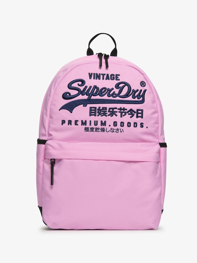 Superdry Purple Heritage Montana Bag - Image 1 of 5