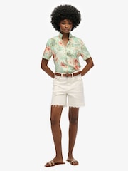 Superdry Green Beach Resort Shirt - Image 3 of 5
