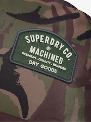 Superdry Green Classic Patch Montana Backpack - Image 5 of 5