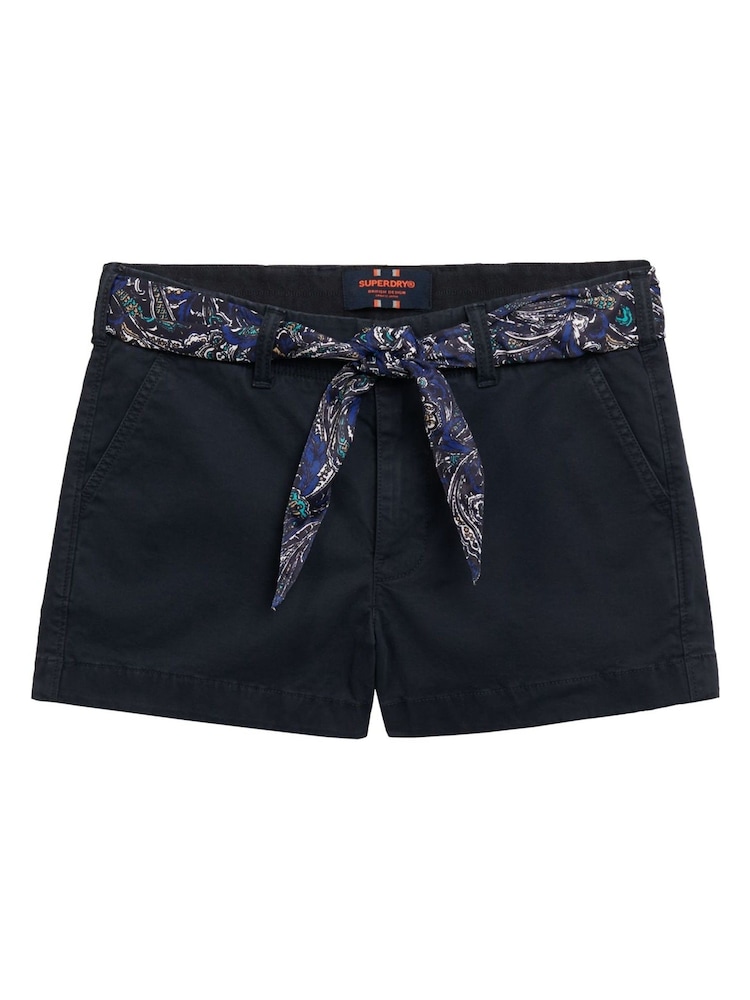 Синий - Superdry классические шорты чинос - Изображение 6 из 6