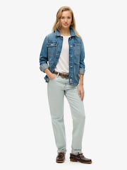 Superdry White Studios Dropped Shoulder T-Shirt - Image 2 of 6