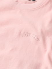 Rosa - Superdry Essential Logo Embroidered T-Shirt - Imagen 6 de 6